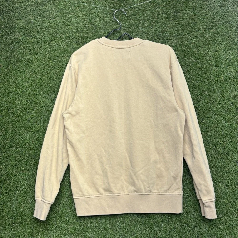 Air Jordan Flight MVP Sweatshirt Mens Small Lightweight Fleece Cream DX9647-100